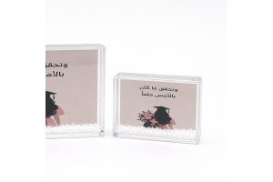 Big size graduation acrylic box